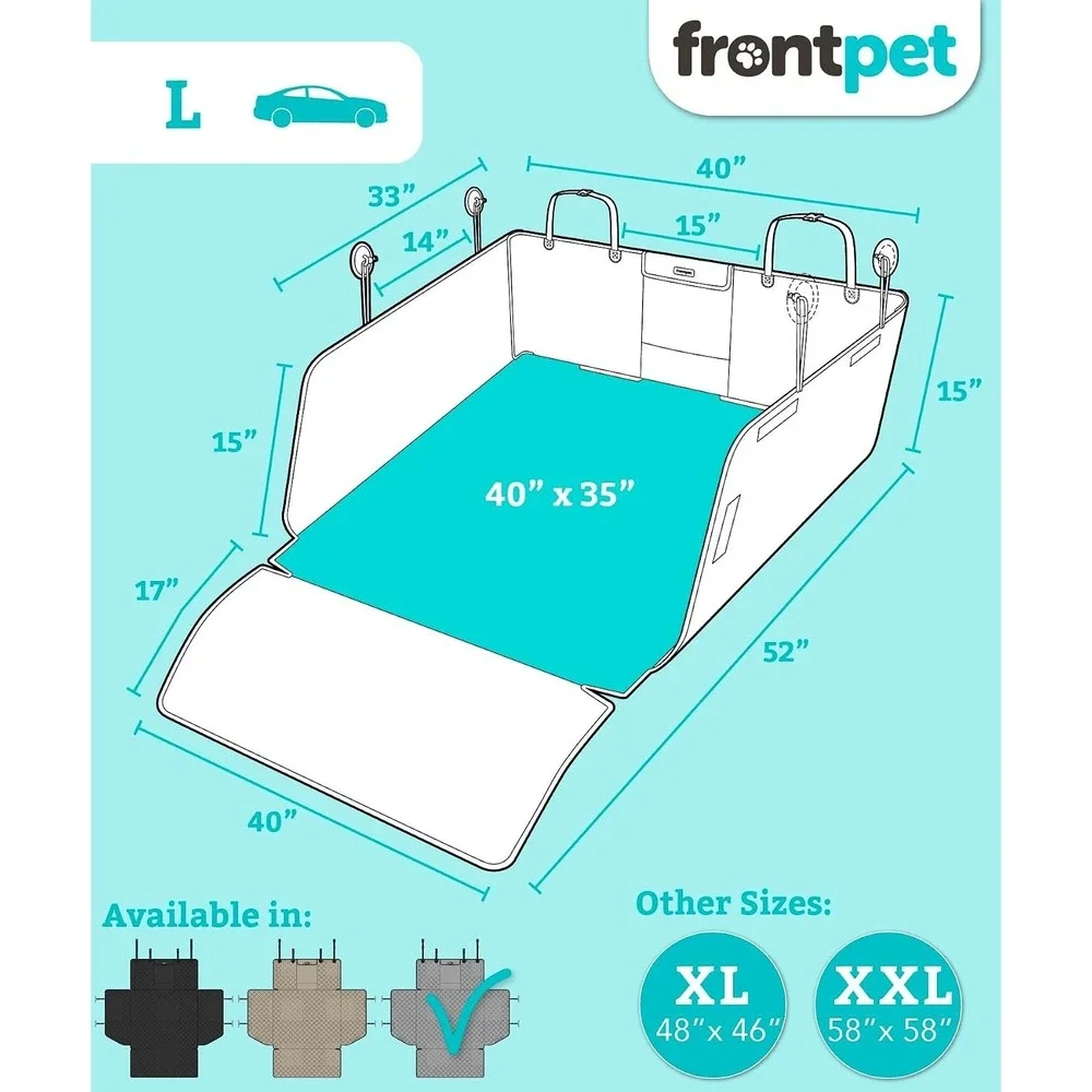 SUV Cargo Liner for Dogs - Water-Resistant Large (35